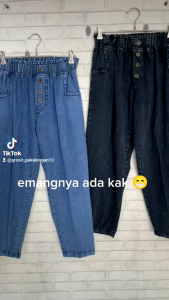Celana Sandra Baggy Jeans Super jumbo