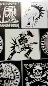 STIKER PUNK ROCK | STIKER ANAK METAL | STIKER ANAK PUNK