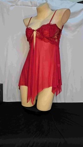 (MAX 80KG)Women Sleepwear Baju Tidur Wanita LVH209  Lingerie Satin Dusty Polyester Cotton Dress