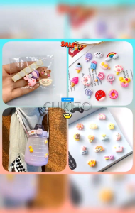 Stiker 3D Timbul & Stiker Hiasan Botol Minum Tumbler Lucu