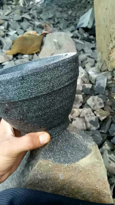 lulumpang asli batu 14cm free mutu