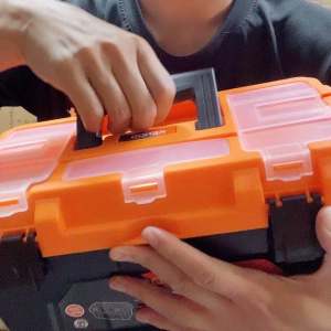 KENDO Plastic Tools Box / Fishing Box / Storage Box 14"/16"/18"