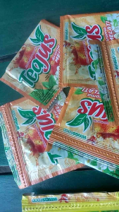 10 BUNGKUS BEKAS TEAJUS JASJUS UNTUK KERAJINAN KOSTUM DAUR ULANG