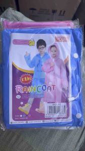 Jas Hujan Anak Eva Bahan Tebal Raincoat Korea TK SD SMP
