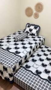 SPREI BED SORONG RUMBAI 120x200 BERKUALITAS