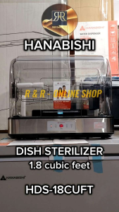 HANABISHI DISH STERILIZER with UV Light Function HDS-18CUFT