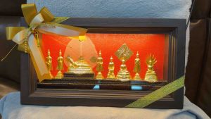 พระพุทธรูปประจําวันเกิด 7วัน (8 ปาง) ชุดเล็ก ในกล่องไม้สัก พระ พระปาง พระวันเกิด พระพุทธรูปบูชา ของขวัญบ้านใหม่ ของขวัญมงคล สวยงาม