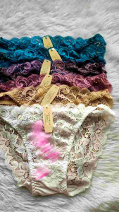 victoria spring lace string women panties cotton 3 pcs