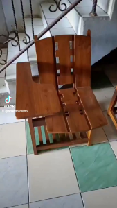 Kursi belajar kursi kuliah kursi kampus full kayu Murah Terbaru