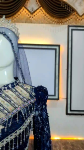 wedding dress // baju pengantin wanita // dress pengantin full Payet