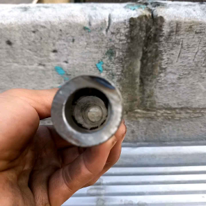 Pipa Besi Seamless Od 29.5mm / Id 18.5mm Tebal 5.5mm panjang 20cm sampai 50cm