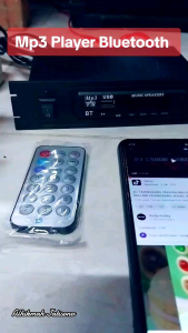 MP3 PLAYER BLUETOOTH COLOK LISTRIK