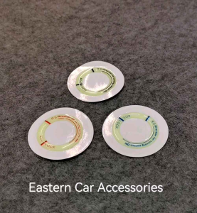 Luminous Car Key Ring Switch Sticker Glow Key Ring Hole Sticker Ignition Switch Cover