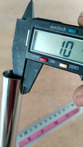 Pipa Bulat Stainless OD 190 mm ID 170 mm Tebal 1 mm Panjang 20 cm