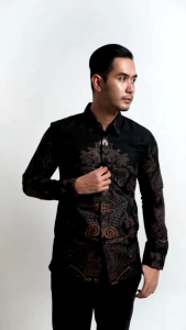 Baju Batik Pria Lengan Panjang Terbaru | Motif Elegan | Anti Kusut | Size M–XXL