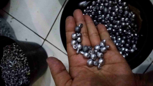 Timah Pancing Model Anting per 1/2 kg 500 gram