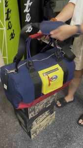 Fairtex BAG17 Three Tone Barrel Bag Duffle Gym Bag