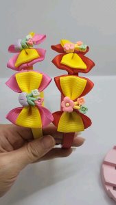 BANDO / BANDANA BAYI / PITA RAMBUT - HANDMADE LITTLE BOW