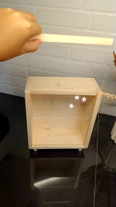 AESTHETIC WOODEN MONEY/COIN BANK