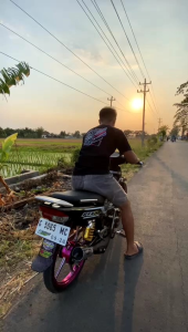 Knalpot FIZ R AHM Standar Racing Model Ful Sirip Pres Plus & Tameng Cofer Tornado Jetcool RC100 Alfa