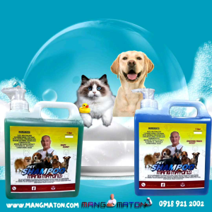 PET SHAMPOO 1 Liter Jerry Can with Pump Applicator