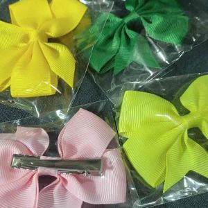 GSP Hair Dress Pony Bow Ribbon for Girl Scout Twinkler | Star | Junior