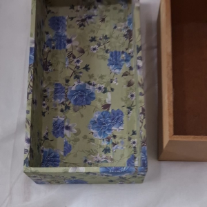 Wooden Wedding Deco Tray | Traditional Decorative Wooden Tray for Engagement Festivals & Pooja