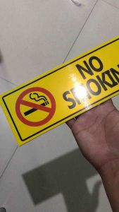 No smoking Signage