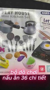 Đồ chơi nhà bếp 36 món Play House / Bộ đồ chơi bếp nấu ăn giáo dục phát triển kỹ năng - SP0406