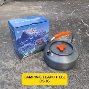 Teko 16 Liter Camping Teapot LWY DS 16L Kettle Hiking Ultralight - Ketel Alat Masak Air Minum Camping Outdoor