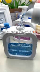 Botol penyimpanan sabun lotion botol press cairan persegi transparan travel portabel