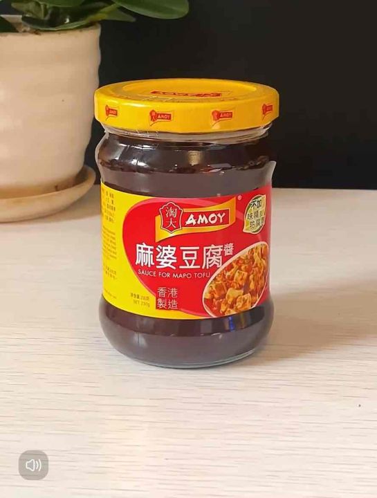 SỐT MAPO TOFU AMOY ( NẤU MÓN ĐẬU HỦ TỨ XUYÊN ) / SAUCE FOR MAPO TOFU 80GRAM
