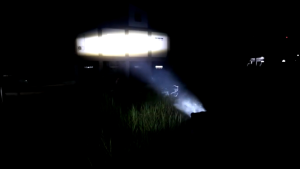 Lampu Tembak Sorot LED Laser 2 Mata Hi Lo DC 12 Volt - 24 Volt / Lampu Tembak SQL 2 Warna Jauh Dekat 12V / 24V Super Terang