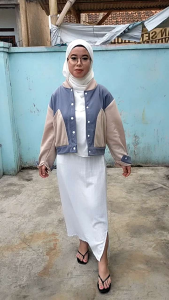 HIKARI CROP JACKET | KOREAN JAKET CROPPED | JAKET CROP WANITA