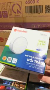 Đèn LED Downlight nổi trần 120/12w NT03 Rạng Đông thiết kế tối ưu dễ lắp đặt