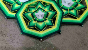 ธุงใยแมงมุมบัวสวรรค์ดอกเดี่ยวไม่ร้อยสายขนาด6นิ้ว ใช้แขวนประดับตกแต่งบ้าน ร้านค้า งานบุญประเพณีต่างๆ เพื่อความสวยงามและเป็นศิริมงคลปัดเป่าสิ่งไม่ดี