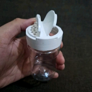 (4pcs) Spice Plastic Bottle Set: Storage Bottles for Spices