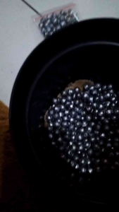 Timah Pancing Bentuk Lada bulat kelereng