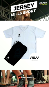 Setelan Jersey Baju Olahraga Futsal Football AEW Sport
