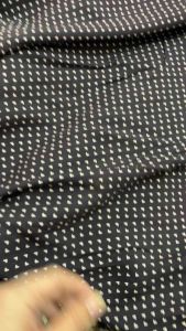 Vải linen lụa tơ họa tiết xinh xắn .Khổ vải 14m