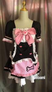 (kèm video thật-đọc lưu ý ạ) Váy cosplay hoá trang nàng hầu hình dấu chân phong cách lolita quyến rũ