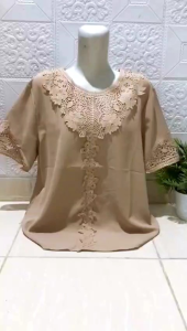 ATASAN CANTIK BANGKOK SILKY MIX BROKAT - LD 110CM - NEW ARRIVAL