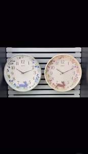 Seiko wallclock / Pendulum Wallclock / Jam Dinding / QCX238W / QXC238N