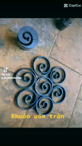 Khuôn uốn xoáy tròn