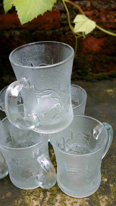 DISKON HARI INI! CANGKIR KOPI MEWAH 6PCS & GELAS KACA