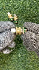 ชุดฟียอยสายพ่นยา ทองเหลือง