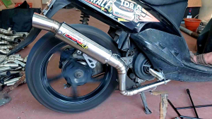 knalpot Daeng 4 leher sunmory inlet 38/50 nmax aerox pcx beat mio vario dll