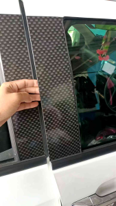 สติกเกอร์เสาประตู(ลายF1)2012-2025 ติดง่าย เหนียว สีไม่ซีด