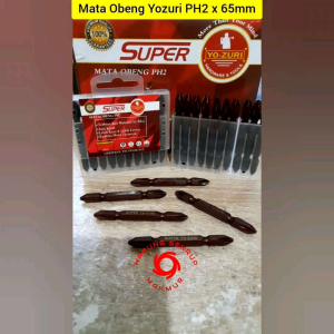 (1 Pack) Mata Obeng Angin Magnet PH2 x 65mm Screw Driver (10 pcs)