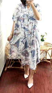 DRESS BATWING VIRAL JUMBO ATAU TUNIK KALONG Bisa muat  dar BB 45 KG - 100 KG